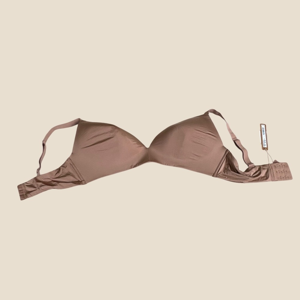 Skims Wireless Form T-Shirt Bra Sienna Brown 36DDD BR-LIG-10680W